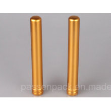 Golden Aluminum Cigar Tube for Cuba Tobacco (PPC-ACT-001)